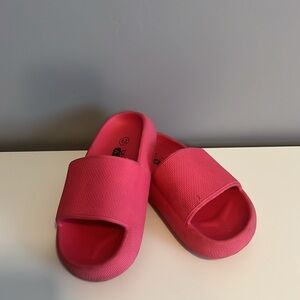 Pink Slide Sandals